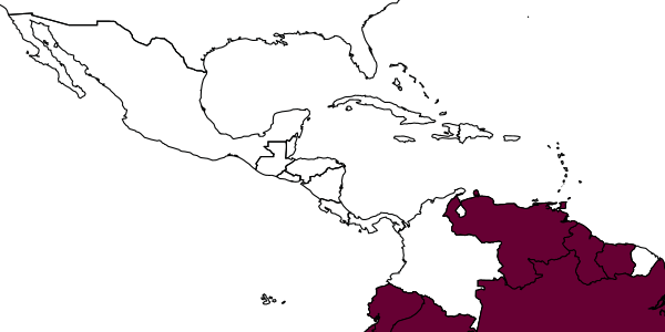 map of Alabagrus uchuk     Sharkey, 1988